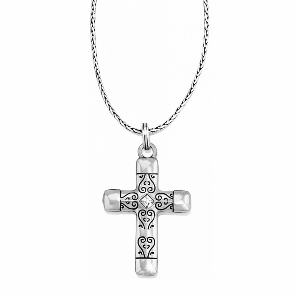 Brighton Venezia Cross Reversible Necklace