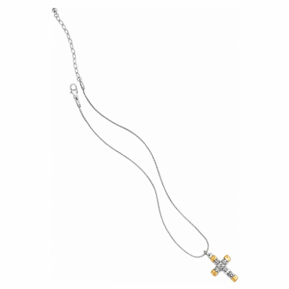 Brighton Venezia Cross Reversible Necklace