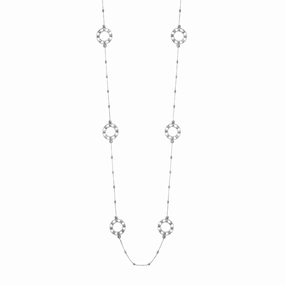 Desmos GEA Collection Beaded Station Necklace
