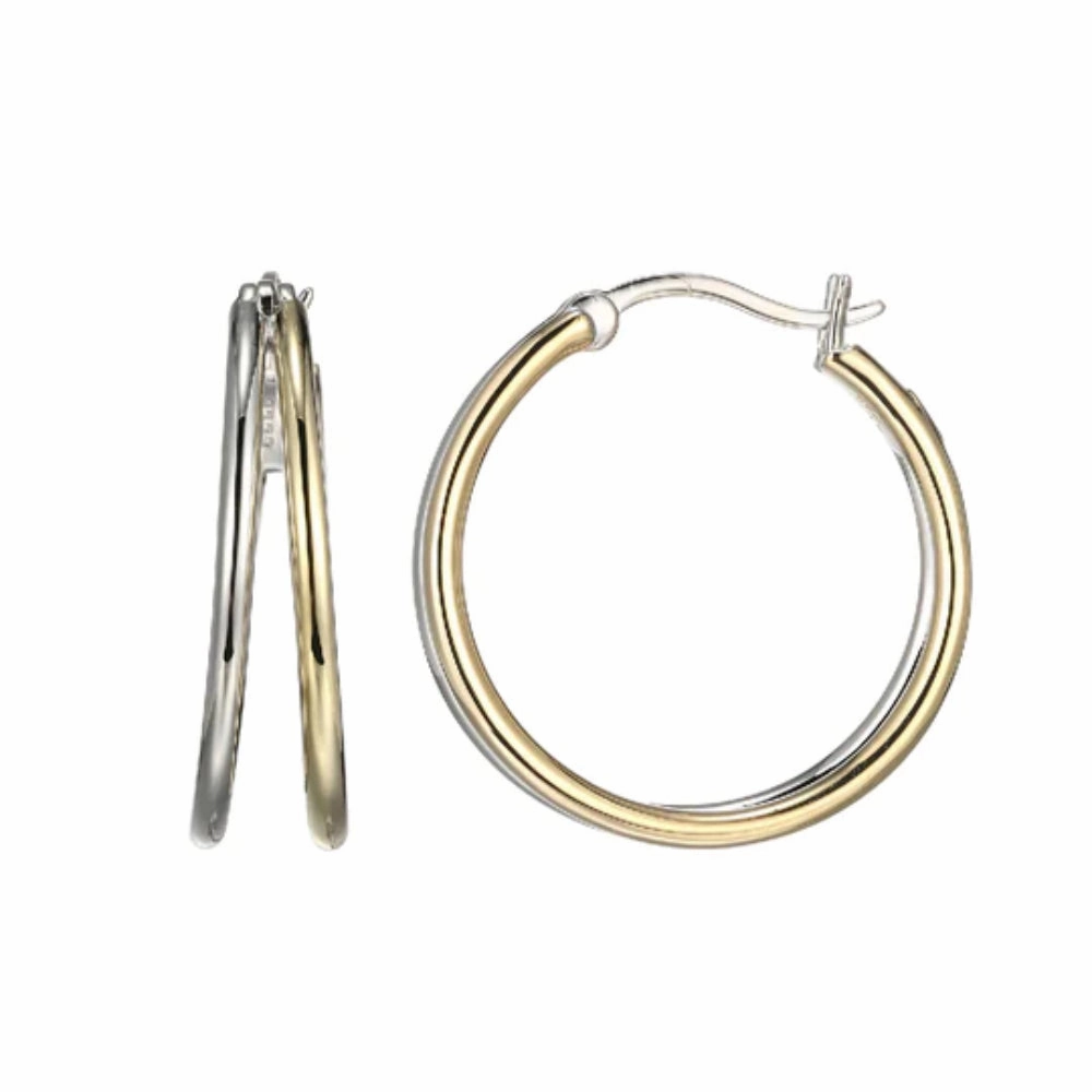Elle "Simpatico" Split Hoop Earring