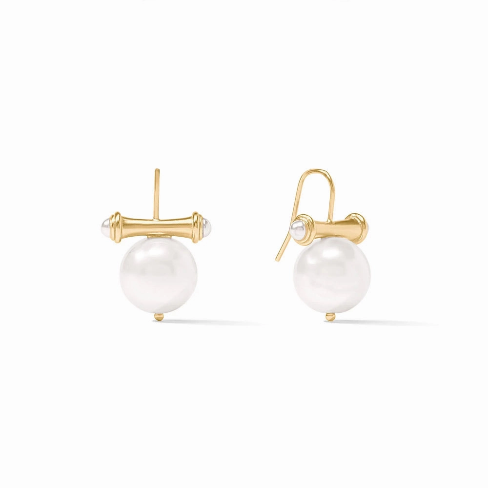 Julie Vos Bamboo Pearl Earrings