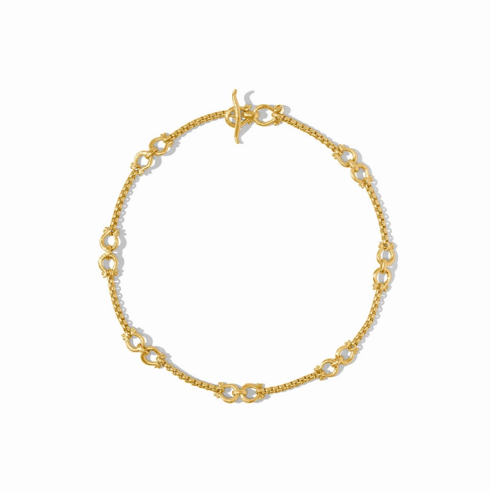 Julie Vos Saratoga Demi Link Necklace