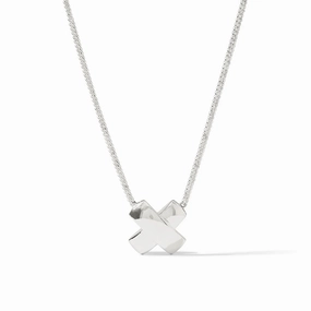 Julie Vos Silver Catalina X Delicate Necklace