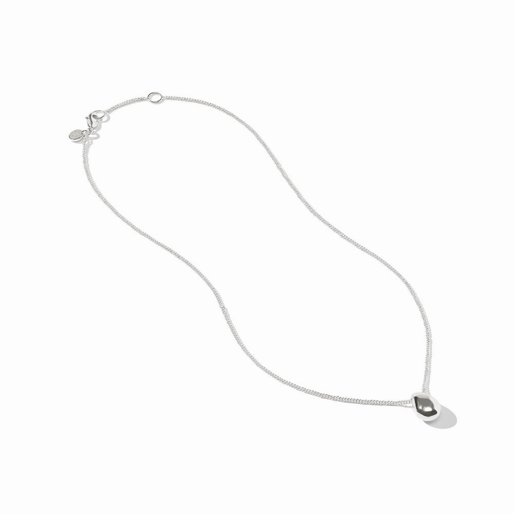 Julie Vos Silver Wave Delicate Necklace