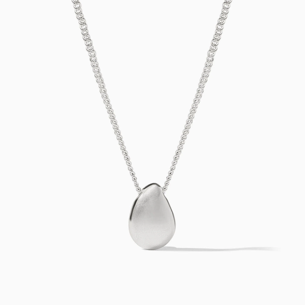 Julie Vos Silver Wave Delicate Necklace