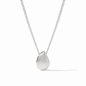 Julie Vos Silver Wave Delicate Necklace