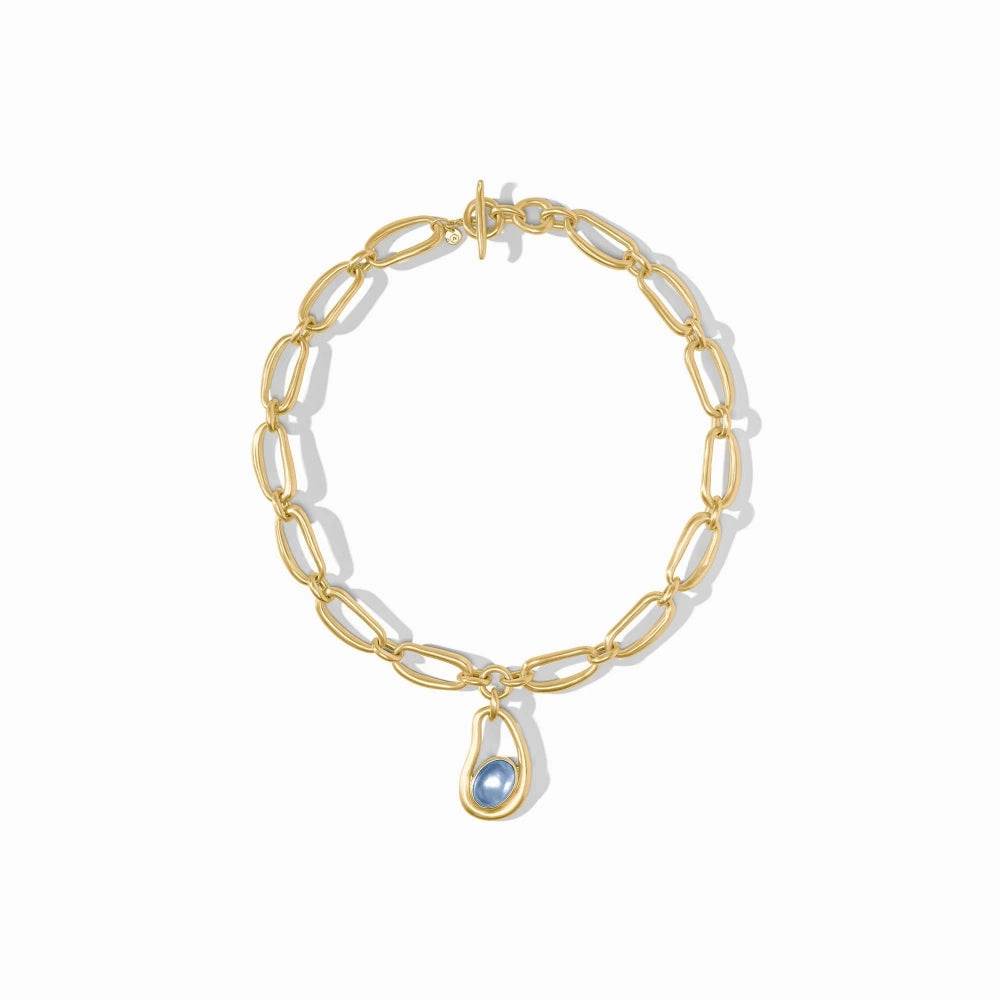Julie Vos Wave Statement Necklace