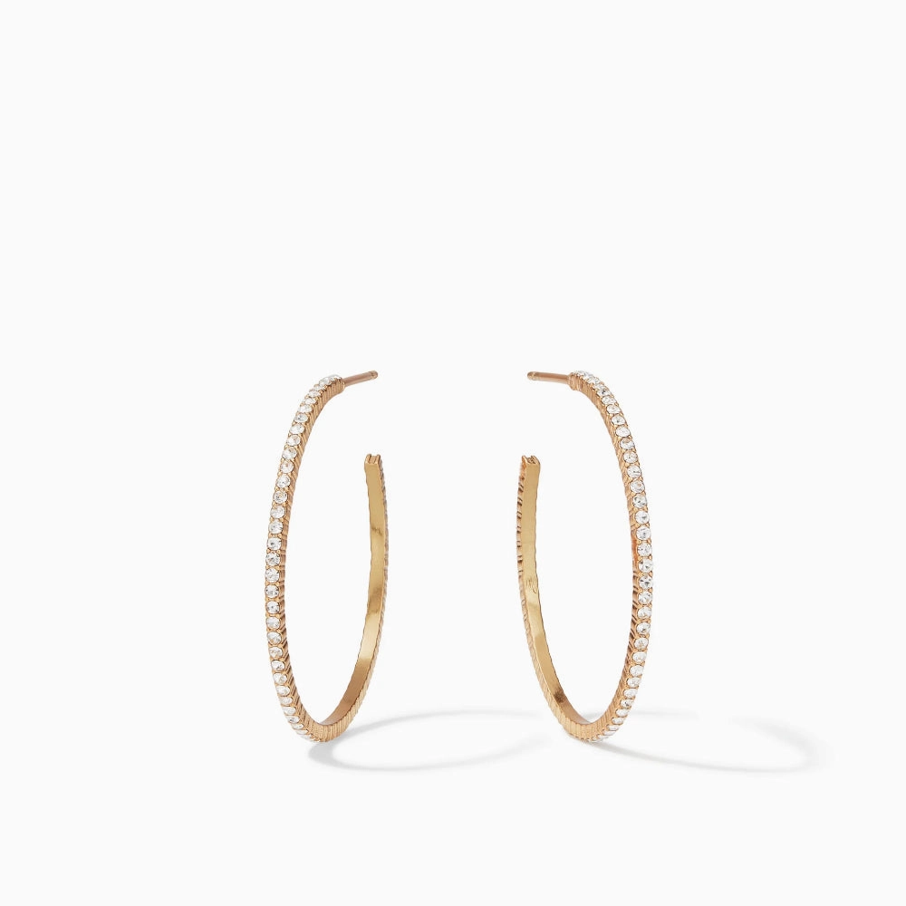 Julie Vos Windsor Hoop - CZ