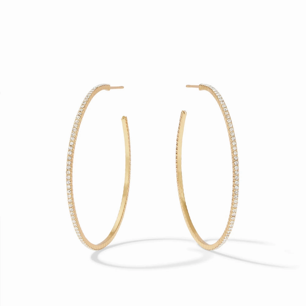 Julie Vos Windsor Hoop - CZ
