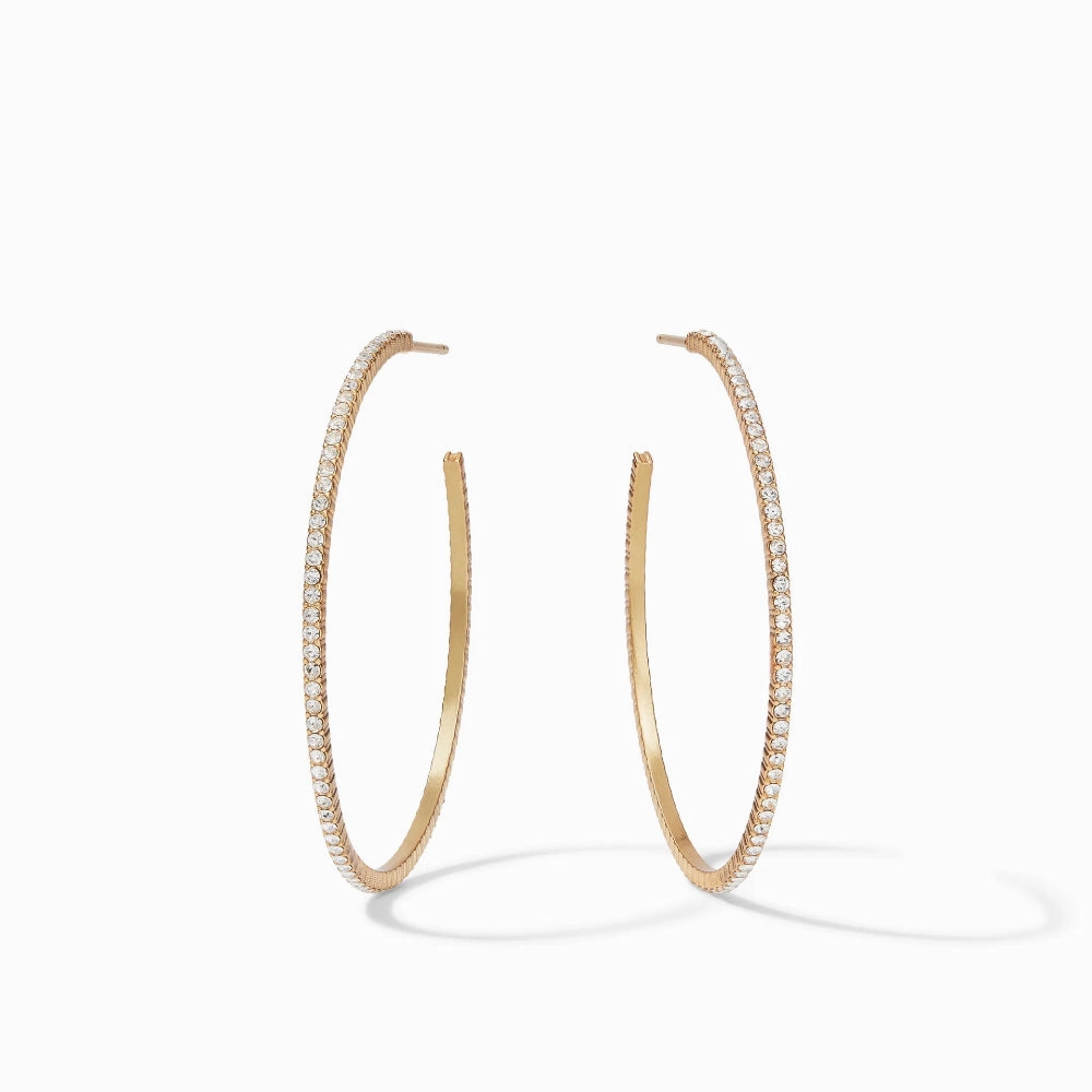 Julie Vos Windsor Hoop - CZ