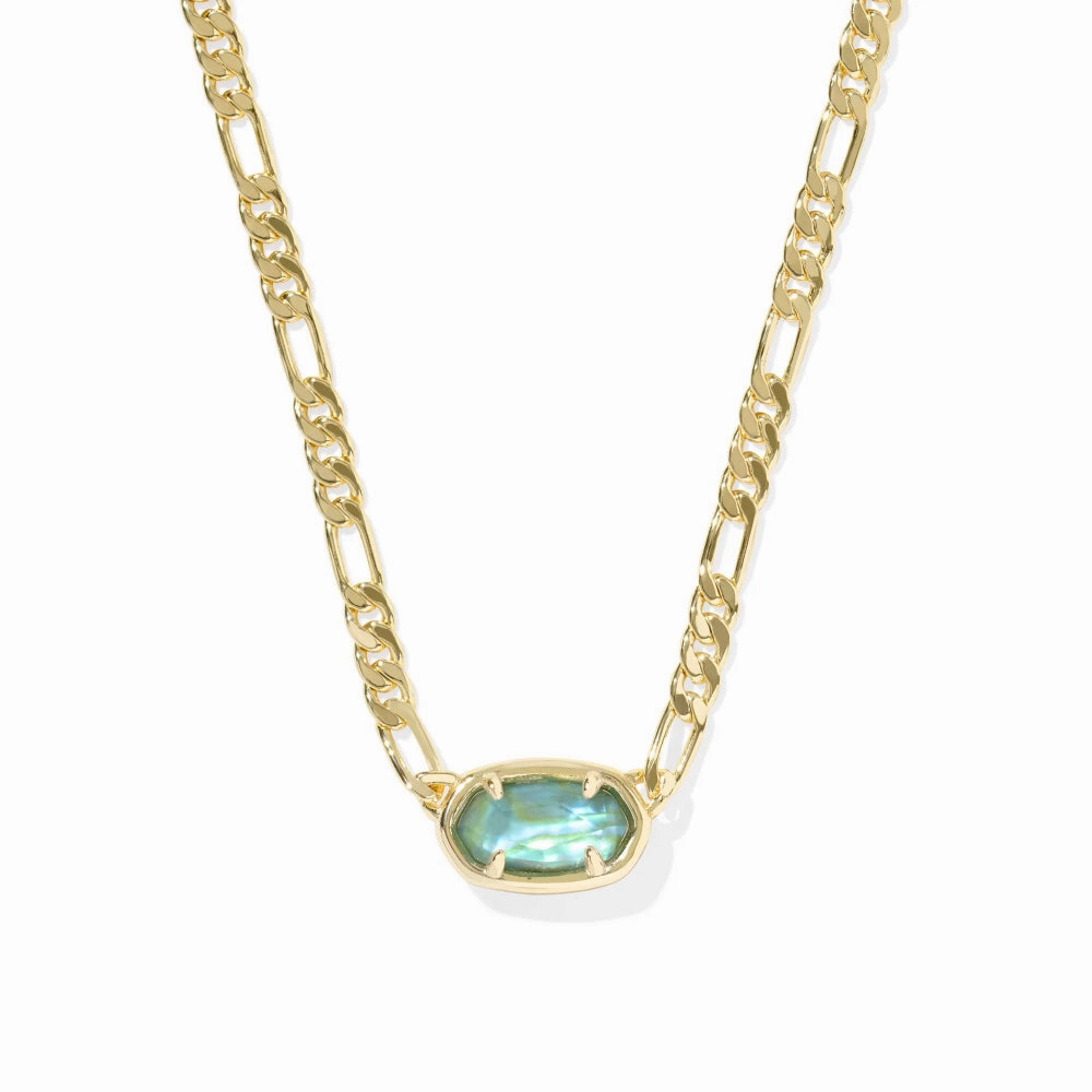 Kendra Scott Elisa Figaro Chain Short Pendant Necklace