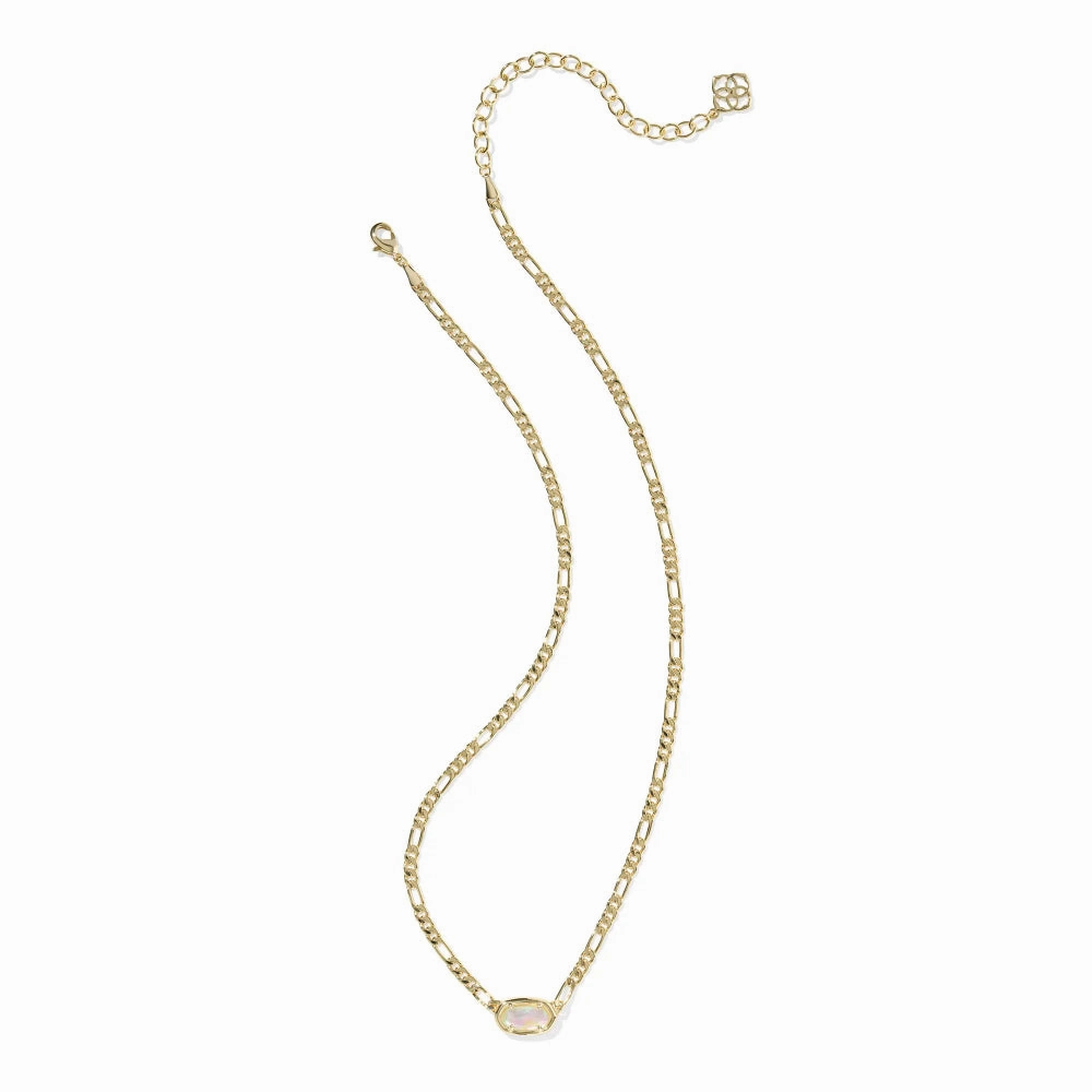 Kendra Scott Elisa Figaro Chain Short Pendant Necklace