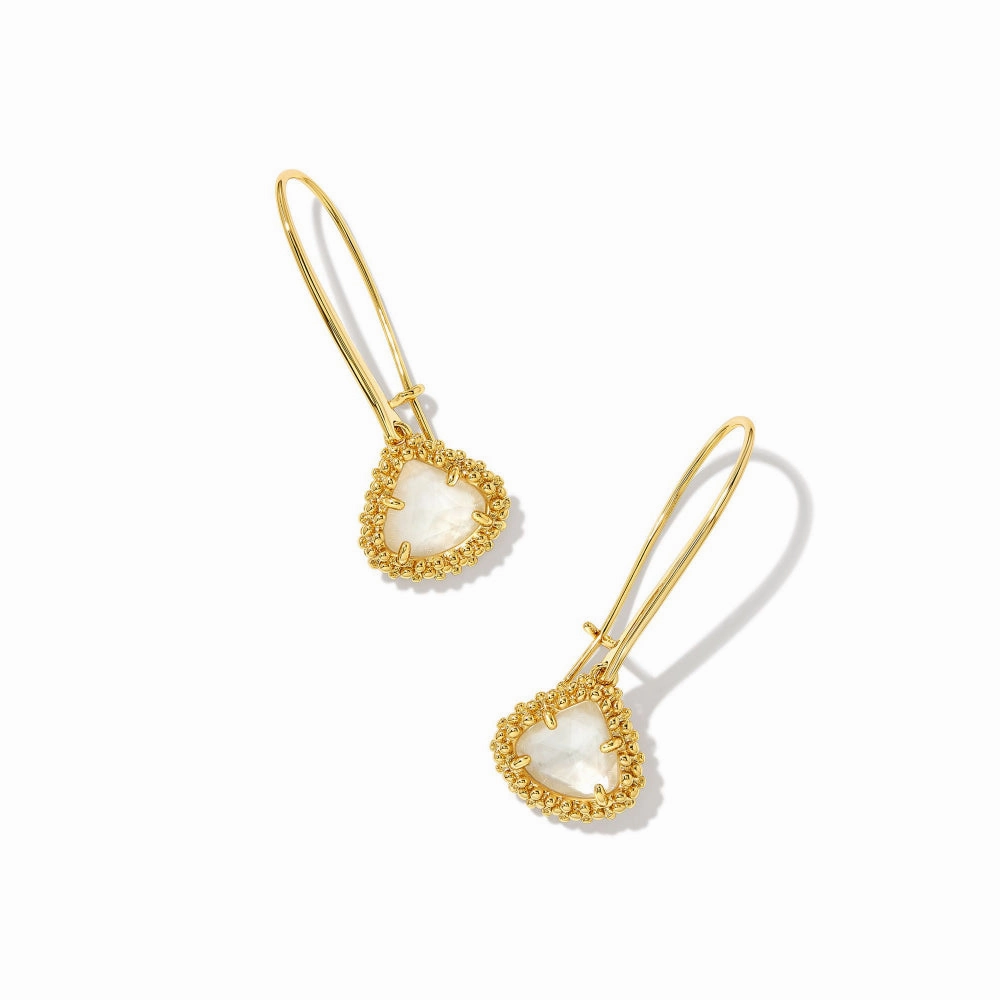 Kendra Scott Framed Kendall Gold Wire Drop Earrings