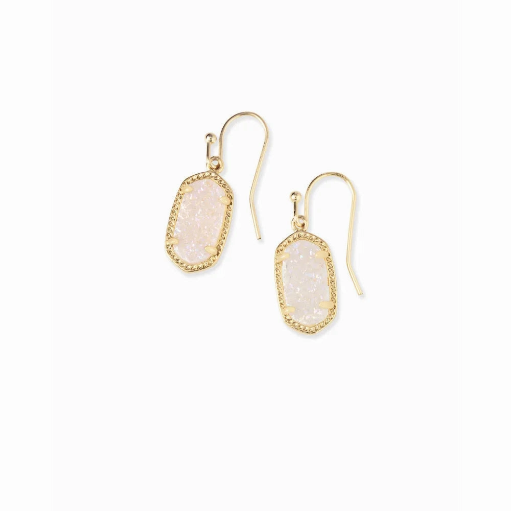 Kendra Scott Lee Drop Earrings in Iridescent Drusy