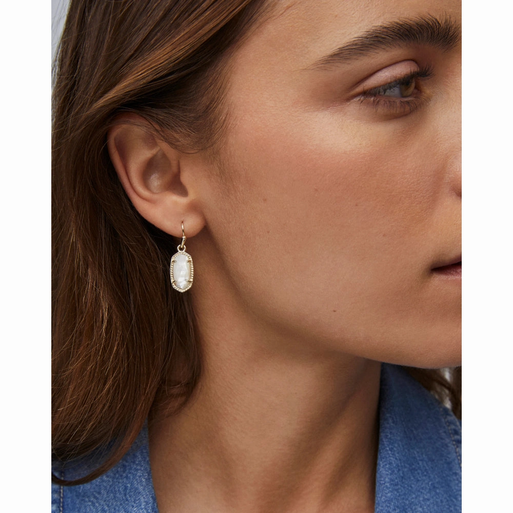 Kendra Scott Lee Gold Drop Earrings