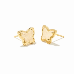 Kendra Scott Lillia Gold Stud Earring