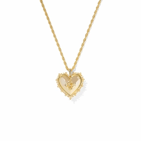 Kendra Scott Mallory Rose Locket Short Pendant Necklace