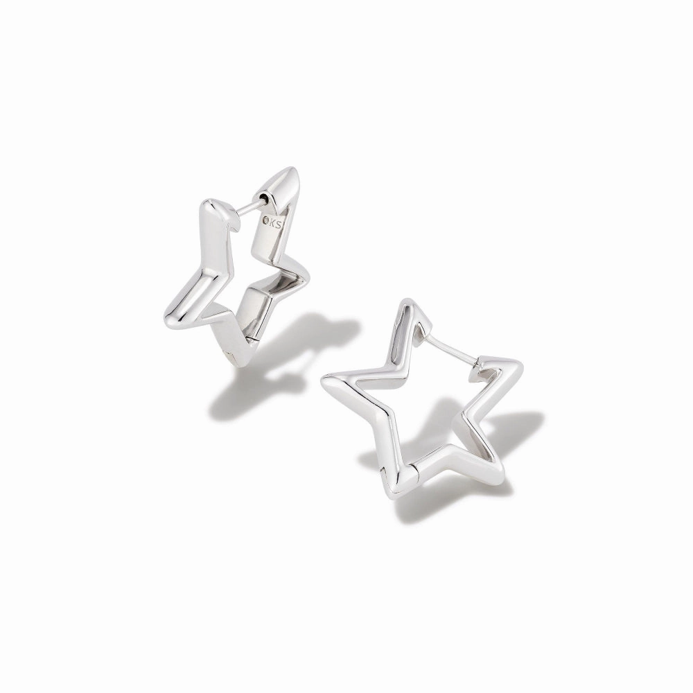 Kendra Scott Star Huggie Earrings