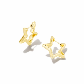 Kendra Scott Star Huggie Earrings