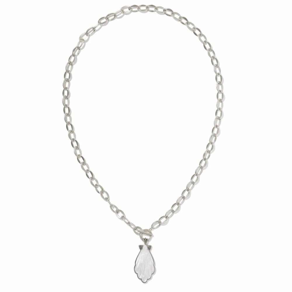 Kendra Scott Vintage Silver Alexa Statement Necklace