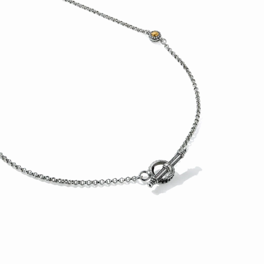 Konstantino Dome Corundum Lariat Necklace