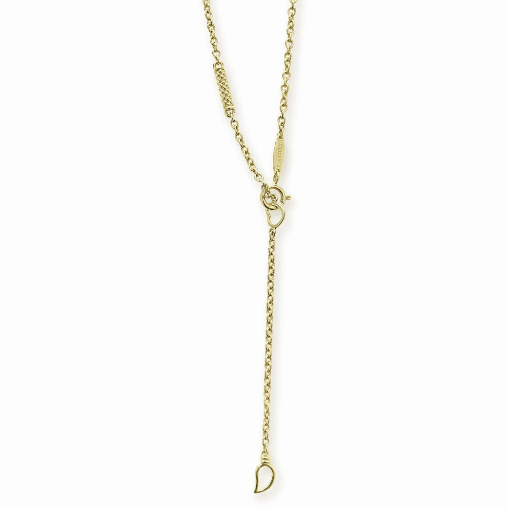 Lagos Superfine Caviar 5 Station Chain Necklace