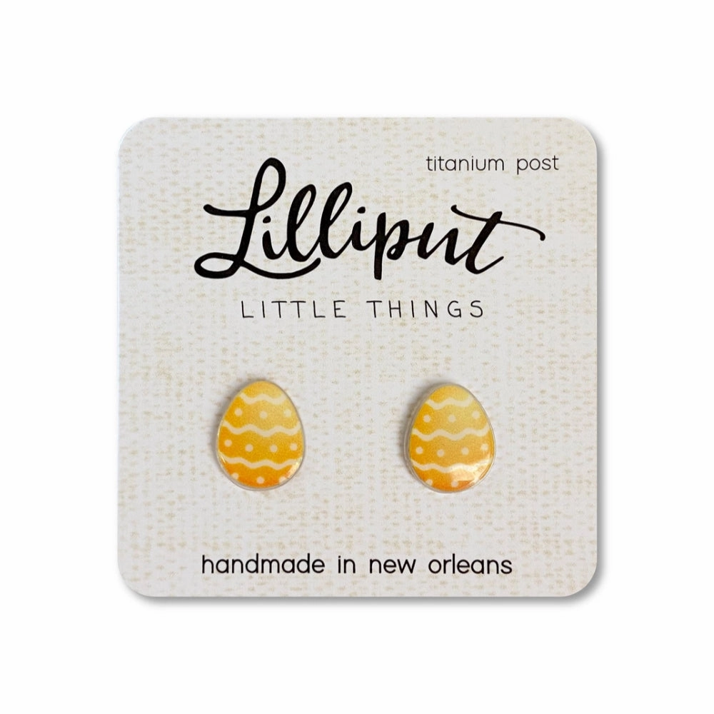 Lilliput Little Things Easter Egg Earrings