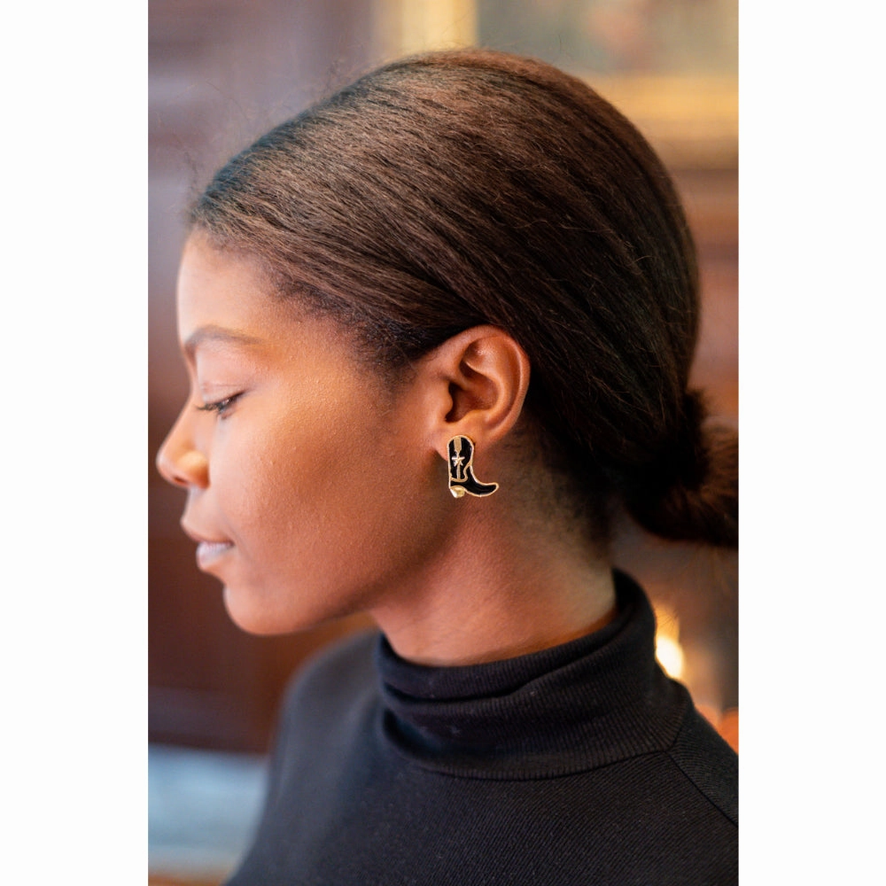 Lisi Lerch Cowboy Boot Stud Earrings