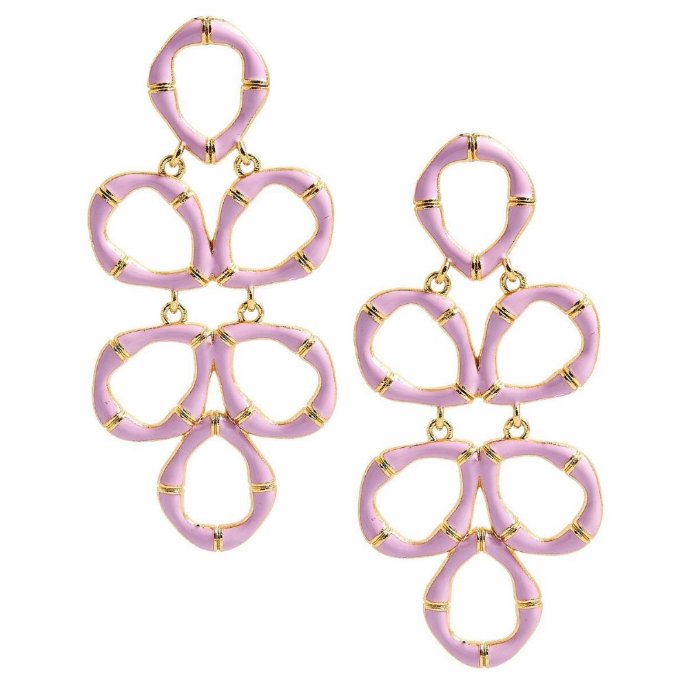 Lisi Lerch Ginger Bamboo Enamel Earrings
