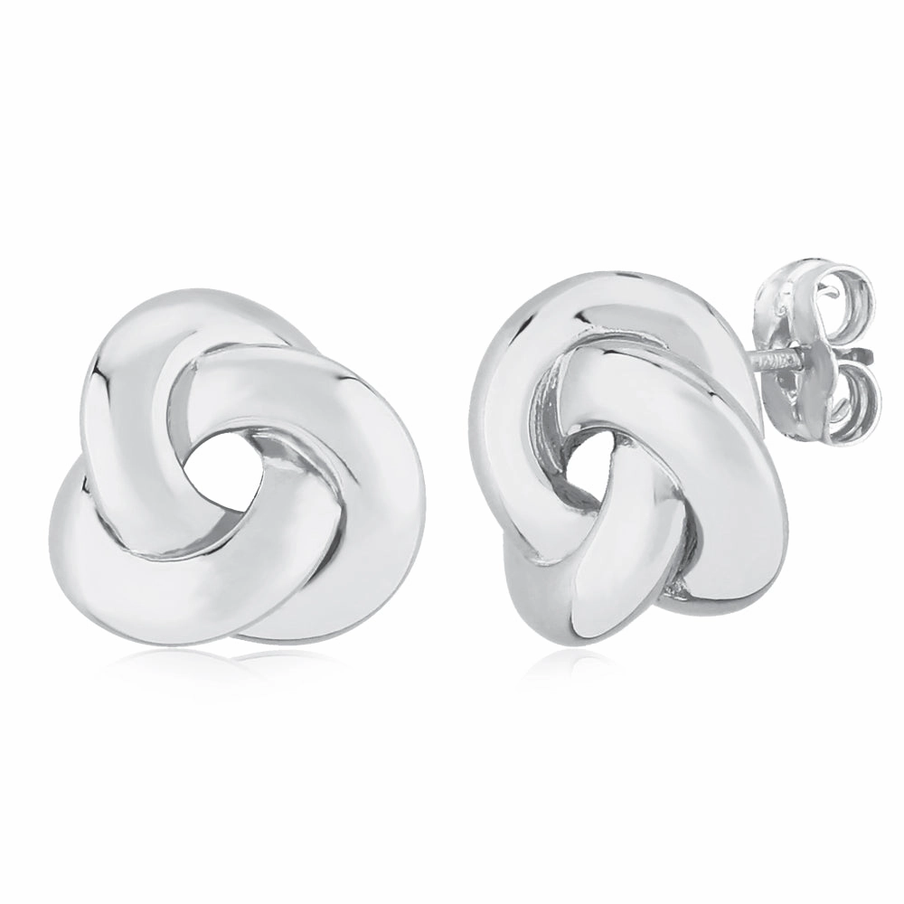 Love Knot Stud Earrings