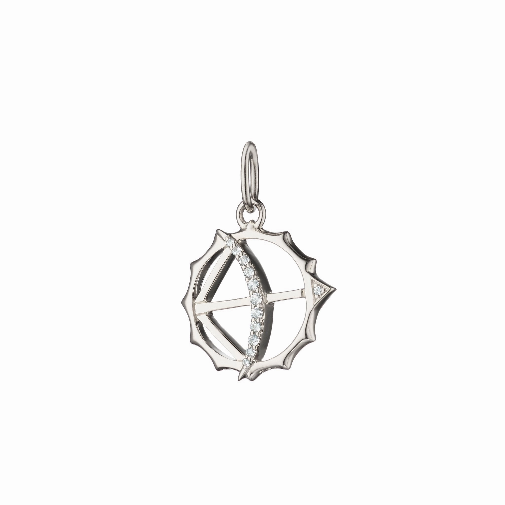 Monica Rich Kosann Mini "Apollo" Bow and Arrow Charm