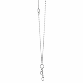 Monica Rich Kosann "Design Your Own" Charm Enhancer Necklace with 3 Charm Stations, 30"