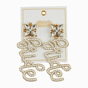 Mud Pie Bridal Earrings