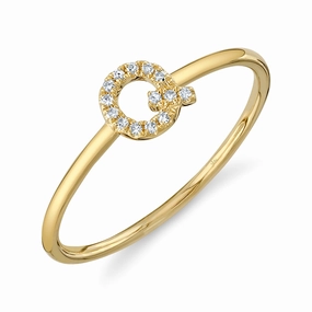 Shy Creation 0.04Ct Diamond Ring - Initial Q SC55005348-Q