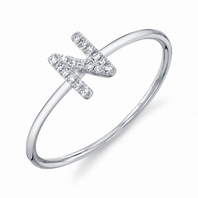 Shy Creation 0.05Ct Diamond Ring - Initial N SC55005347-N