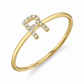 Shy Creation 0.05Ct Diamond Ring - Initial R SC55005348-R