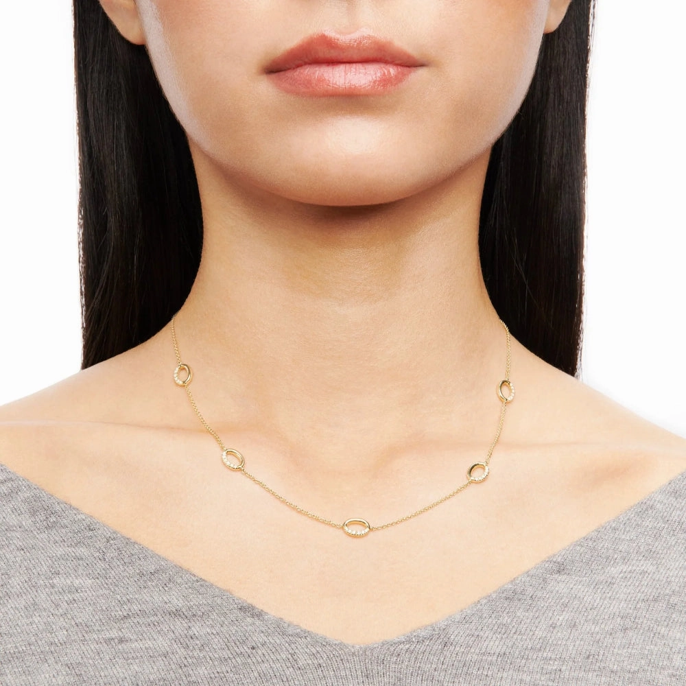 Simon G. 18k Gold Necklace with Diamonds