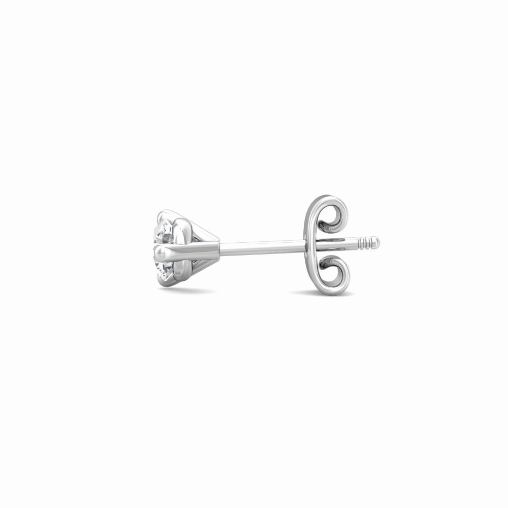 Smyth Diamond Classics 18k Gold Diamond Stud Earrings