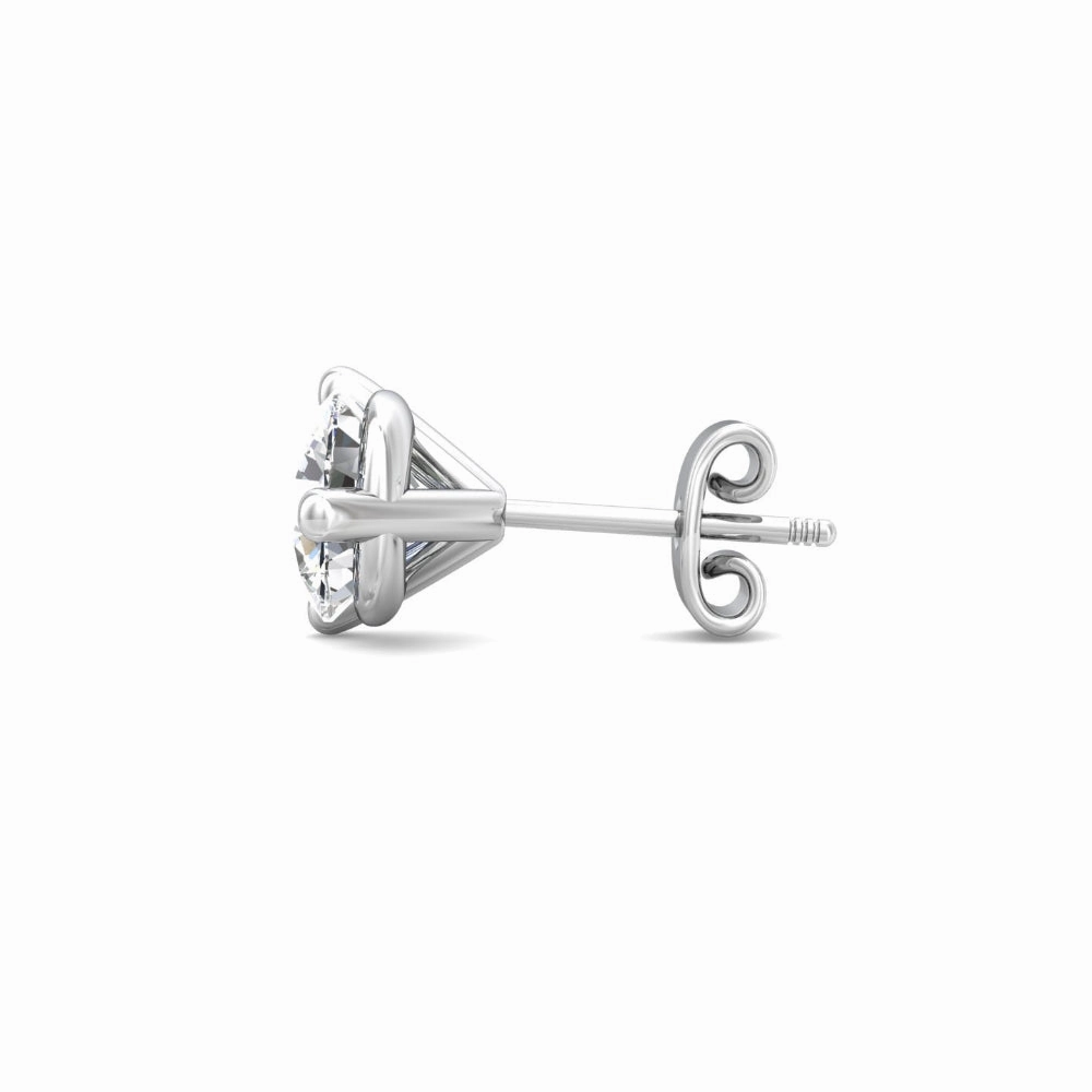 Smyth Diamond Classics 18k Gold Diamond Stud Earrings