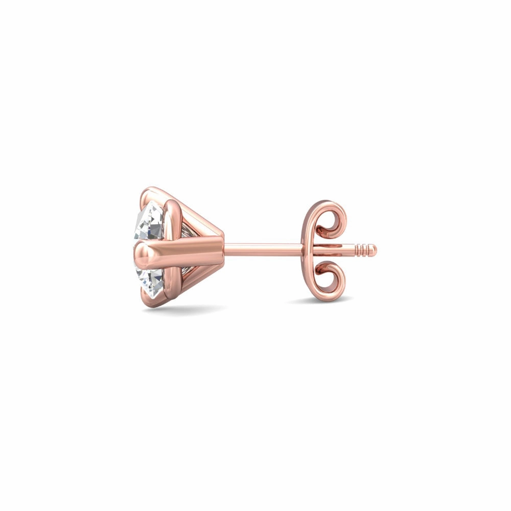 Smyth Diamond Classics 18k Gold Diamond Stud Earrings