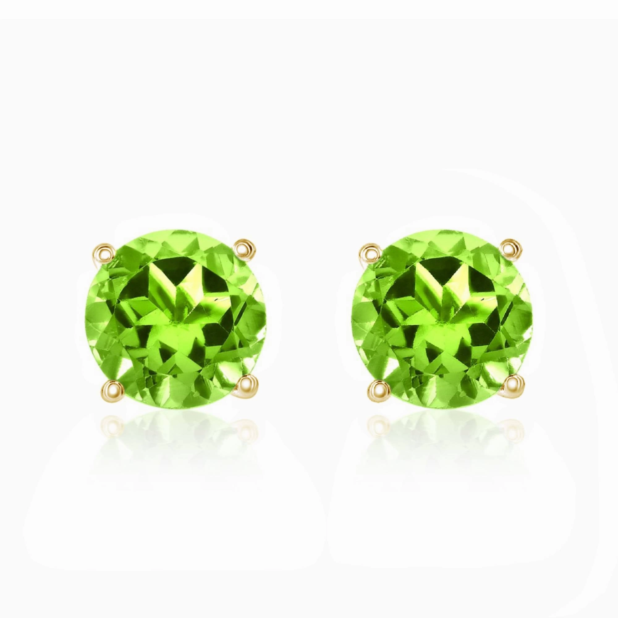 Smyth Jewelers 14k Gold Peridot Stud Earrings