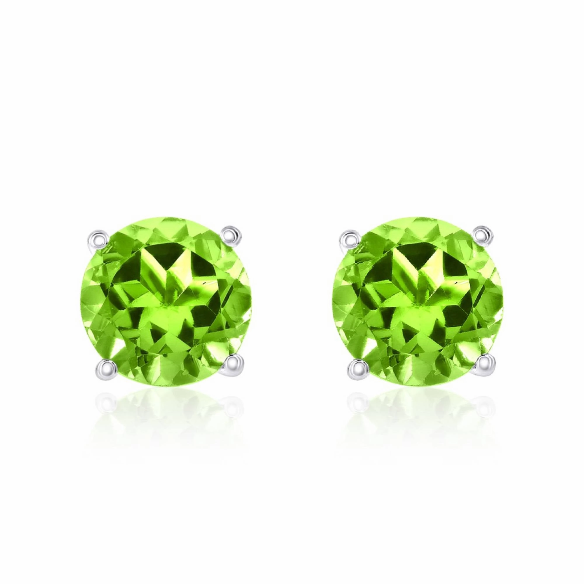 Smyth Jewelers 14k Gold Peridot Stud Earrings