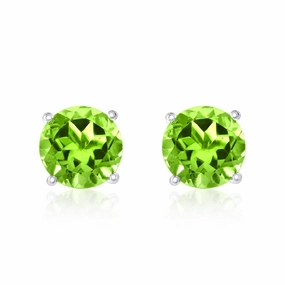 Smyth Jewelers 14k Gold Peridot Stud Earrings