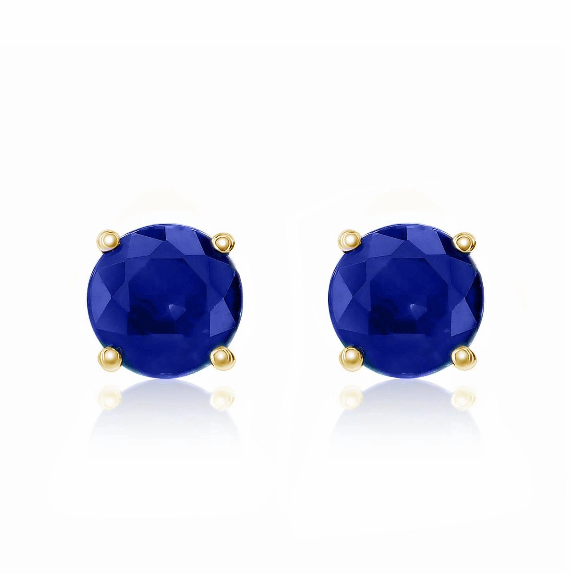 Smyth Jewelers Gold Gemstone Stud Earrings
