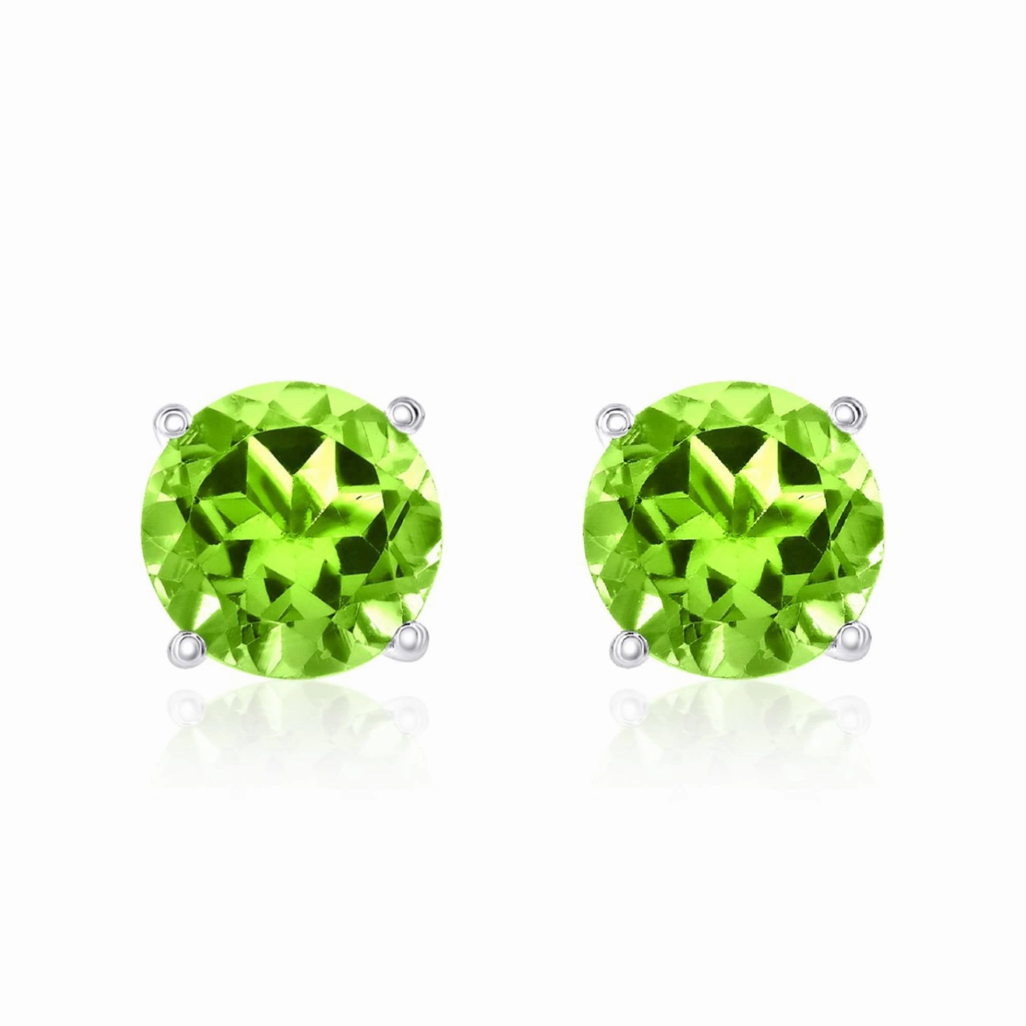 Smyth Jewelers Gold Gemstone Stud Earrings