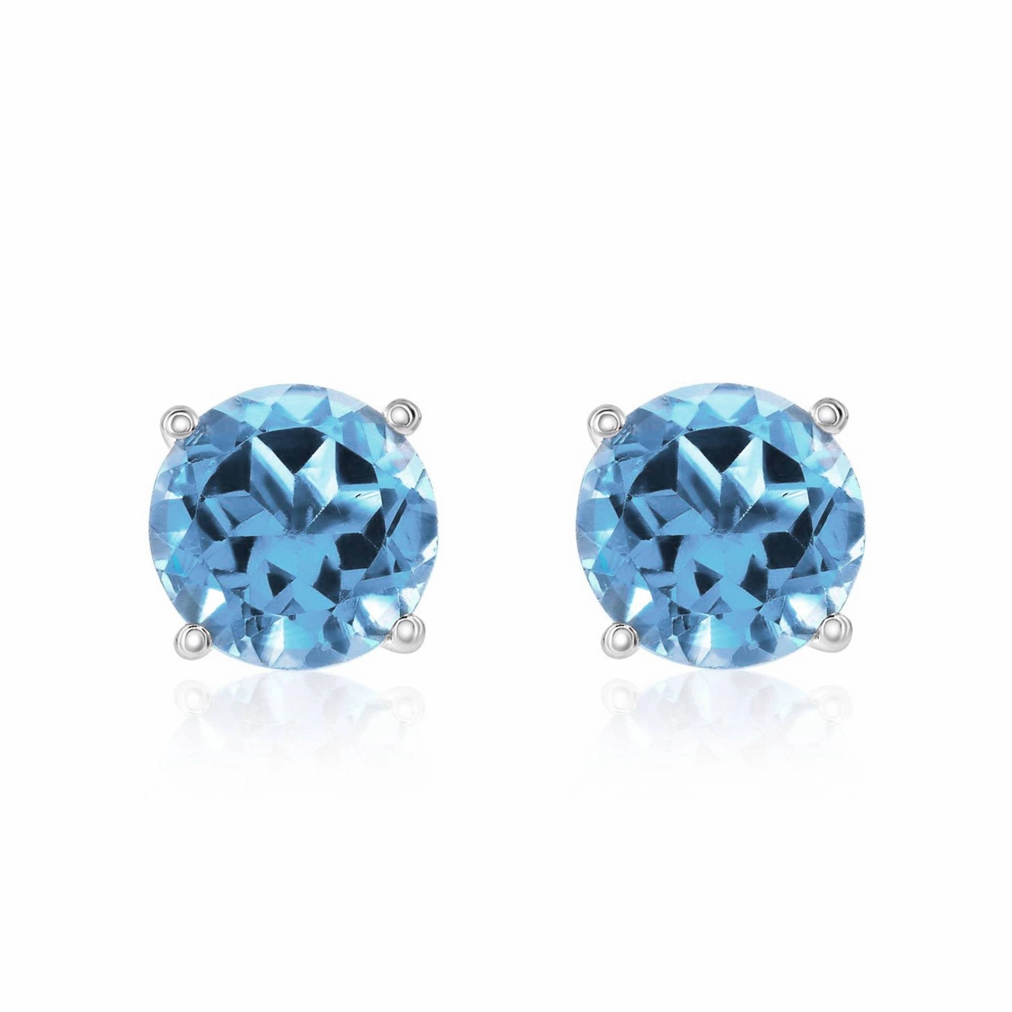 Smyth Jewelers Gold Gemstone Stud Earrings