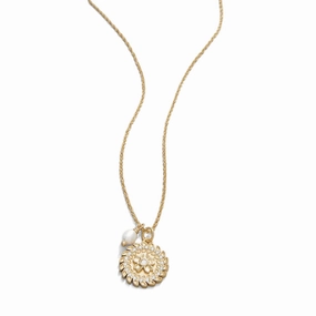 Spartina 18" Parkwood Necklace - White Opal