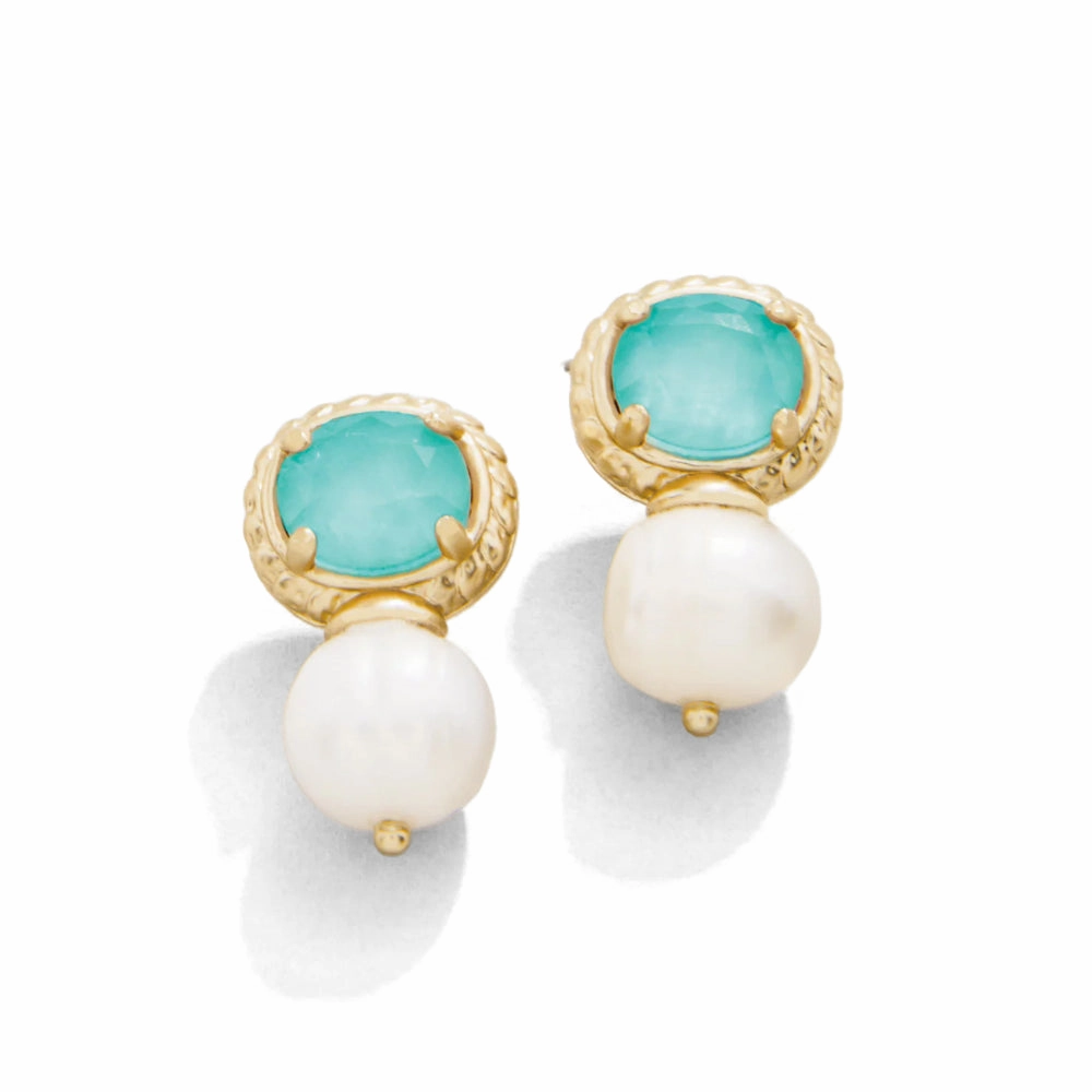 Spartina Karina Petite Pearl Drop Earrings