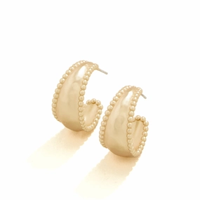 Spartina Milly Hoop Earrings - Gold