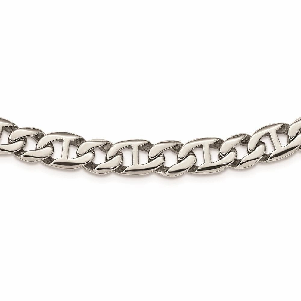 Stainless Steel Polished Links Necklace